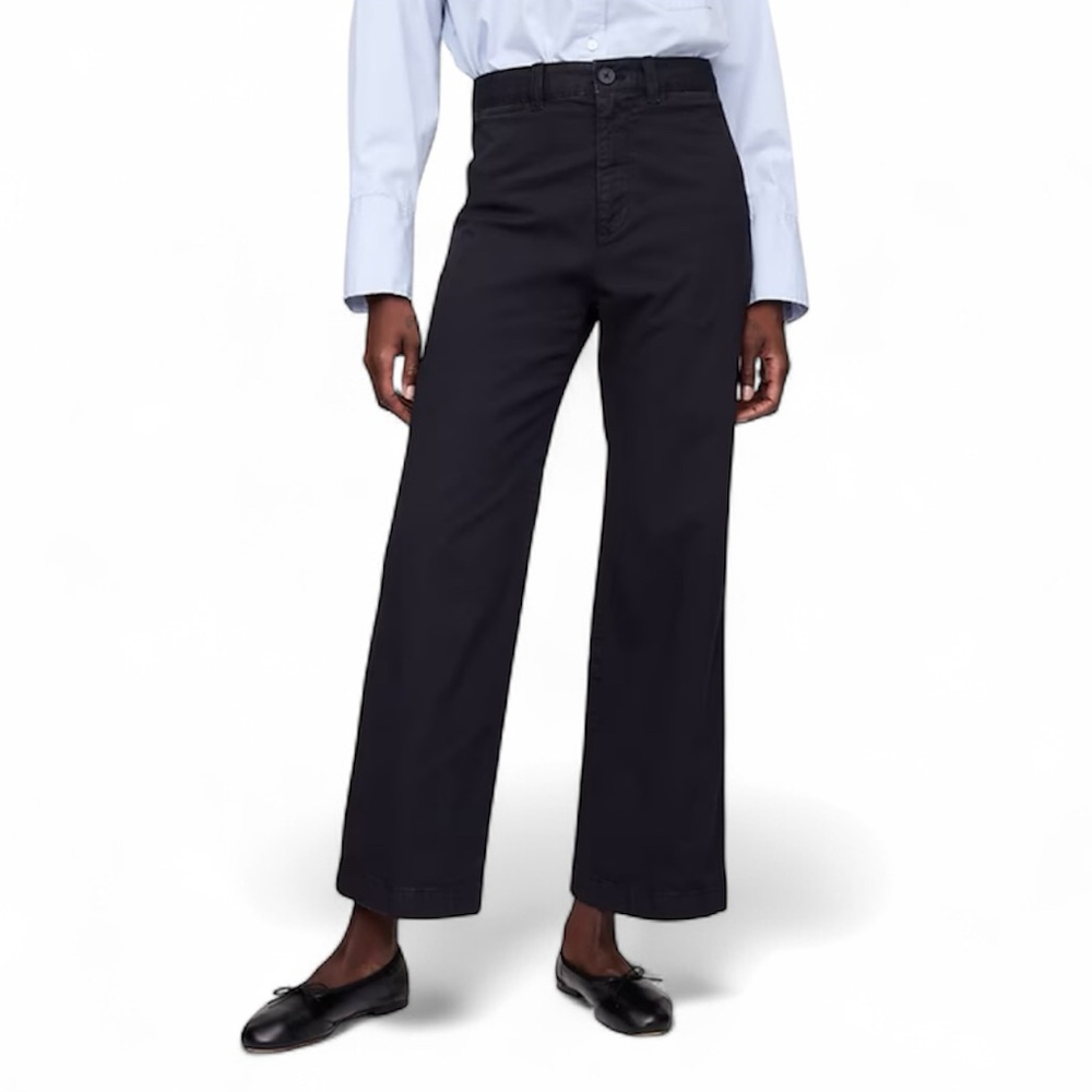 GAP Women's Wide Leg Pants in Black